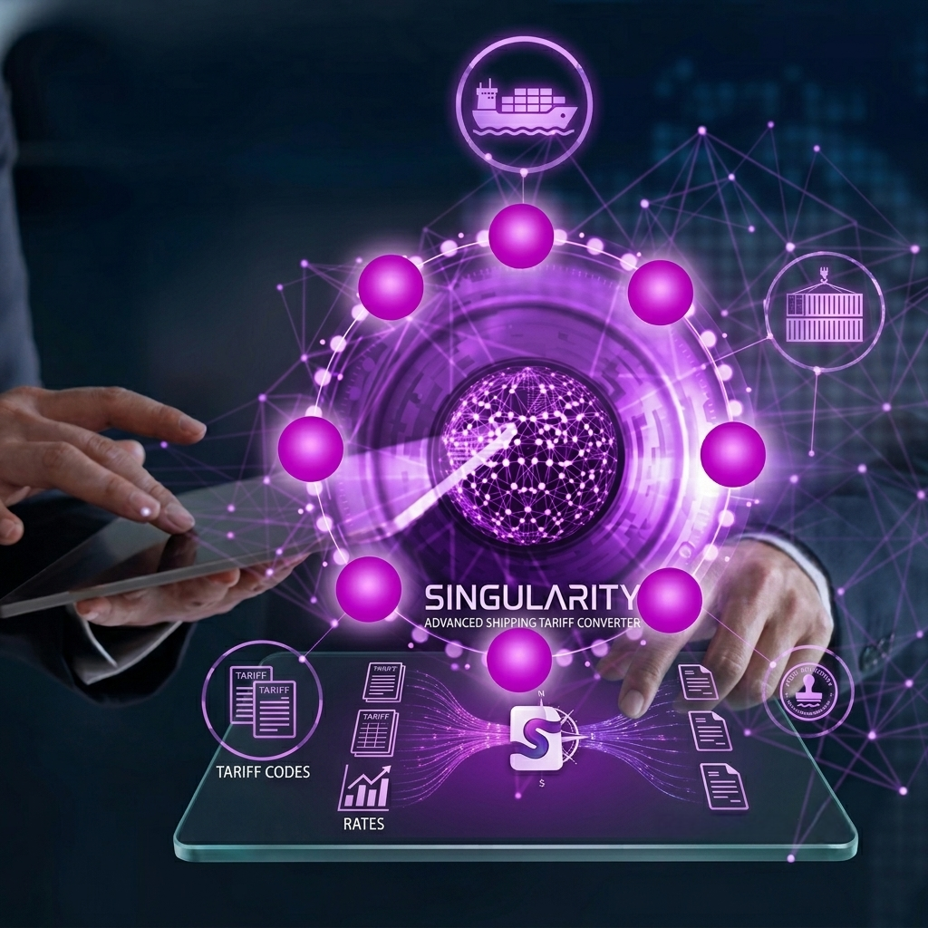 Singularity AI Tariff Extraction visual